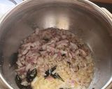 A picture of step 1 of Lobia masala curry.