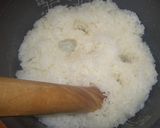 A picture of step 1 of Tsubu-an Ohagi (Botamochi).
