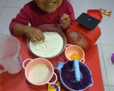 Foto langkah ke 1 dari resep Roti Telo Ungu.