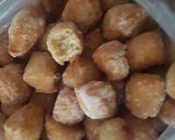 A picture of step 5 of Visheti /sweet coated fried tiny/ African donuts.