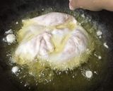 Gambar langkah 3 resipi Tortilla Bawang Putih bersama Ayam / Chicken Garlic Wrap.