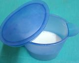 A picture of step 3 of No cook 5 Minutes Home - Made Condensed Milk.