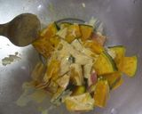 A picture of step 2 of Kabocha Squash and Grainy Mustard Salad.
