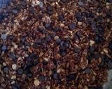 A picture of step 7 of Vickys Chocolate Granola GF DF EF SF NF.