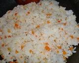 A picture of step 3 of Meat Sauce Doria (Rice Gratin) with Leftovers.