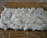 A picture of step 2 of California Rolls for Entertaining.