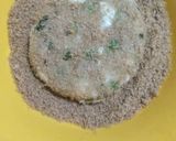 A picture of step 3 of Veg aaloo tikki burger.