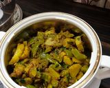 शिमला आलू की भुजिया (shimla aloo ki bhuijiya recipe in Hindi) रेसिपी चरण 8 फोटो