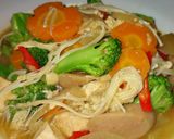 Foto langkah ke 6 dari resep Tumis Enoki Mantap.