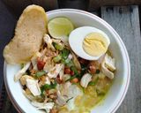 Foto langkah ke 5 dari resep Bubur Ayam Bandung.