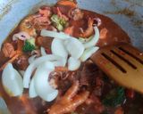 Gambar langkah 4 resipi Nasi Goreng USA (Udang, Sotong & Ayam).