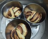 A picture of step 9 of Spiced Nutella rolls (no oven, no yeast).