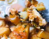 A picture of step 6 of One-pan Potatoes and Eggs.