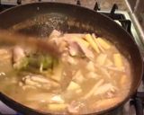 A picture of step 5 of Thai green chicken curry (gaeng kiaw wan gai).