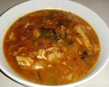Foto del paso 6 de la receta: Sopa de pescado con viandas y vegetales