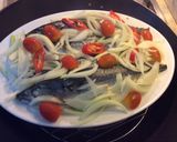 Hình bước làm 3 của món Cá Saba hấp