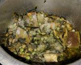 ग्रीन ओनियन आणि तुरीच्या दाण्याची भाजी ( green onion ani turichya danyachi bhaaji recipe in marathi रेसिपी स्टेप 3 फोटो 