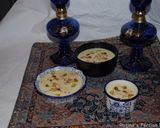 A picture of step 6 of Persian rice flour pudding (Fereni).