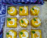 Foto langkah ke 8 dari resep (650) Mango Cheese Pudding / Puding Mangga Keju.