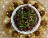 A picture of step 10 of Vegetable gravy Manchurian.