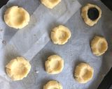 Foto del paso 4 de la receta: Keto - Cookies de coco y cheesecake con frutos rojos