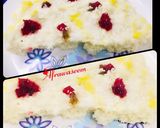 A picture of step 5 of Microwave giant coconut macaroon with tutti frutti in under 5 minutes.
