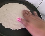 A picture of step 7 of Jowar Roti /Bhakri.