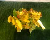 A picture of step 4 of Pepes Ikan Cod - Steamed Cod.