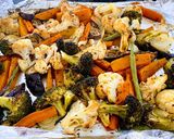 A picture of step 2 of Roasted Vegetables with Herbs.