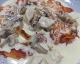 Foto del paso 10 de la receta: Nidos de Fettuccini 4 quesos