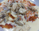 Foto del paso 10 de la receta: Nidos de Fettuccini 4 quesos