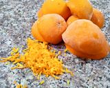 Une image de l'étape 3 de Minis mouscoutchou aux agrumes 🍊🍋et confiture d'orange 🍊.