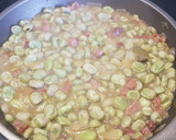 Foto del paso 3 de la receta: Habitas baby con taquitos de jamón