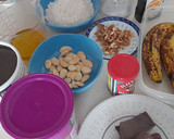 Foto del paso 1 de la receta: Banana bread de avena con chocolate, almendras y nueces