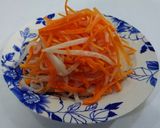 A picture of step 3 of Bún Thịt Nướng with Bình Định Shrimp Spring Rolls.