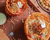 A picture of step 9 of Katori chaat.