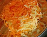 A picture of step 2 of Carrots muffin.