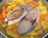 Hình bước làm 6 của món Canh Cá Hiếu Nấu Thơm Cà