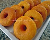 Foto langkah ke 4 dari resep Eggless Pumpkin Donut.