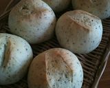 A picture of step 7 of Fragrant Olive Oil & Basil Bread Rolls.