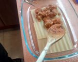 A picture of step 1 of Meatballs lasagna.