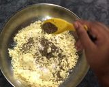 A picture of step 1 of PALAK PAKORAY #RamadanSpecial.