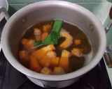 Foto langkah ke 3 dari resep Kolak Pumpkin Kacang hijau.