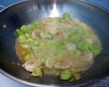 A picture of step 1 of Shrimp And Leeks In Chinese Wine.