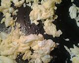 Choo Choo train fried rice, vegetarian version recipe step 4 photo