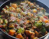 A picture of step 6 of Mix vegetables sabji.