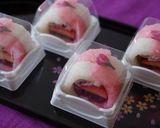 A picture of step 15 of Sakura-Colored Japanese Confectionery.