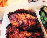 A picture of step 7 of Salmon Teriyaki For Your Bento.