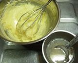 A picture of step 3 of Rich No-Bake Cheesecake Tarts.