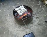 A picture of step 5 of Bacon wrapped pork chops.